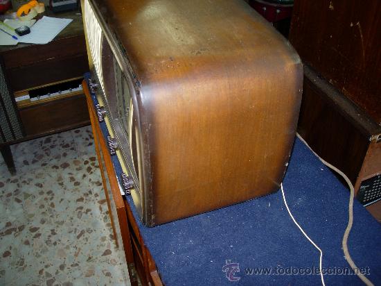 Radios de v&aacute;lvulas: Radio espa&ntilde;ola funcionando - Foto 6