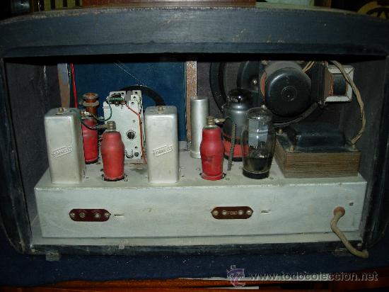 Radios de v&aacute;lvulas: Radio espa&ntilde;ola funcionando - Foto 4