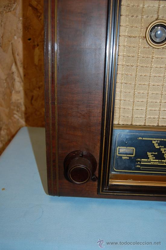 Radios de v&aacute;lvulas: RADIO TELEFUNKEN EN MADERA - Foto 6