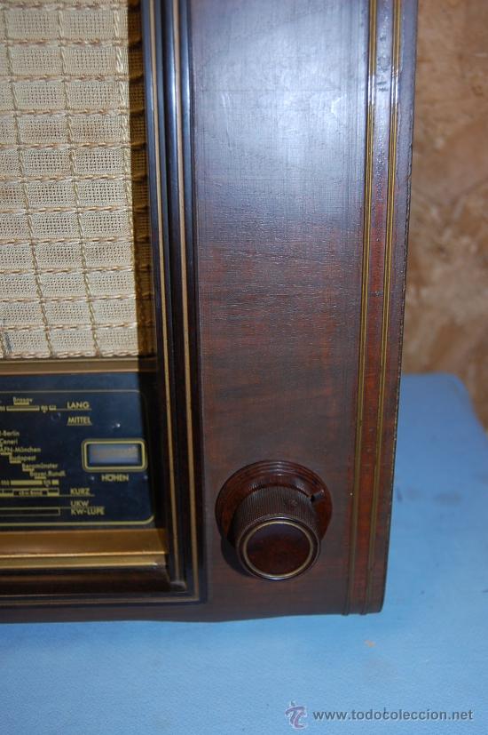 Radios de v&aacute;lvulas: RADIO TELEFUNKEN EN MADERA - Foto 7