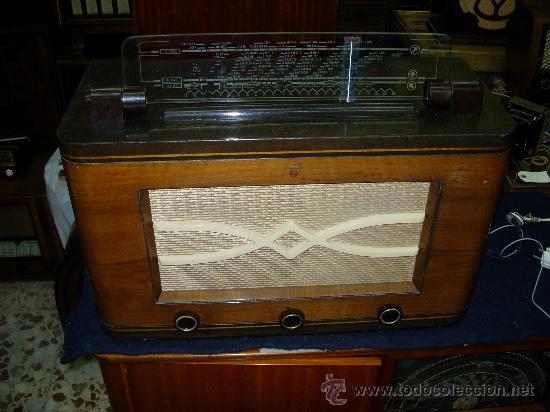 Radios de v&aacute;lvulas: Radio Philips funcionando - Foto 13