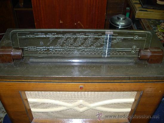 Radios de v&aacute;lvulas: Radio Philips funcionando - Foto 12