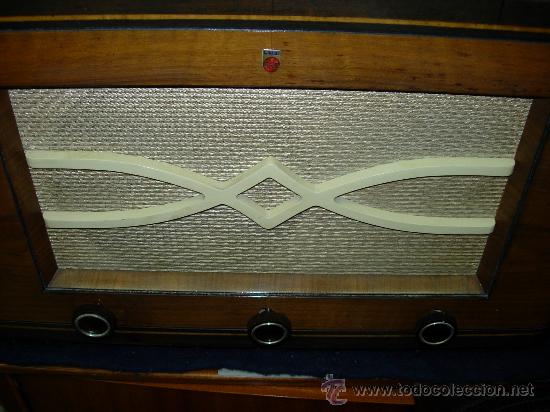 Radios de v&aacute;lvulas: Radio Philips funcionando - Foto 8