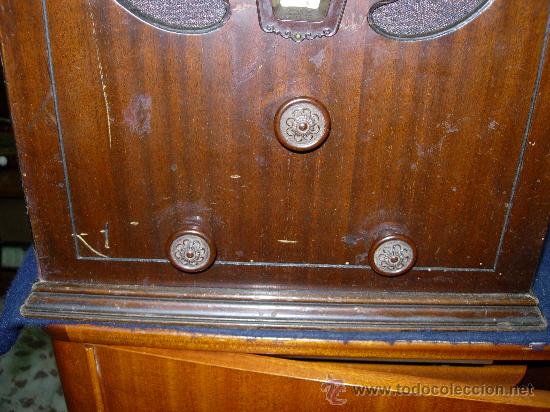 Radios de v&aacute;lvulas: radio Capilla Philco funcionando - Foto 13