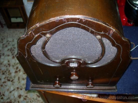 Radios de v&aacute;lvulas: radio Capilla Philco funcionando - Foto 11