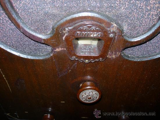 Radios de v&aacute;lvulas: radio Capilla Philco funcionando - Foto 9