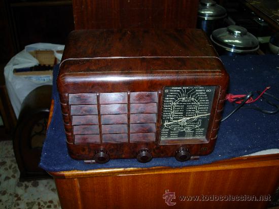 Radios de v&aacute;lvulas: Radio Dubilier Funcionando - Foto 1
