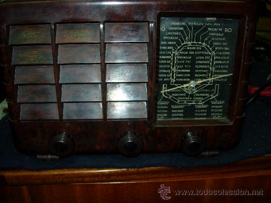 Radios de v&aacute;lvulas: Radio Dubilier Funcionando - Foto 10