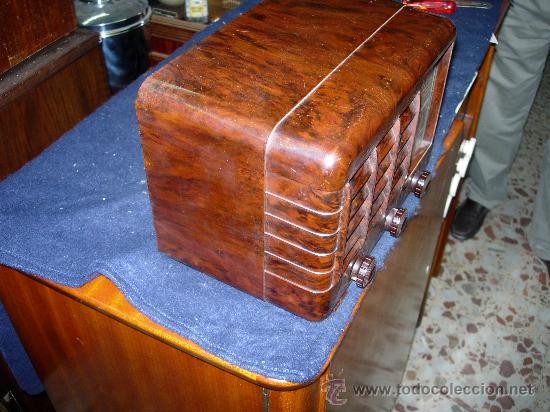 Radios de v&aacute;lvulas: Radio Dubilier Funcionando - Foto 7