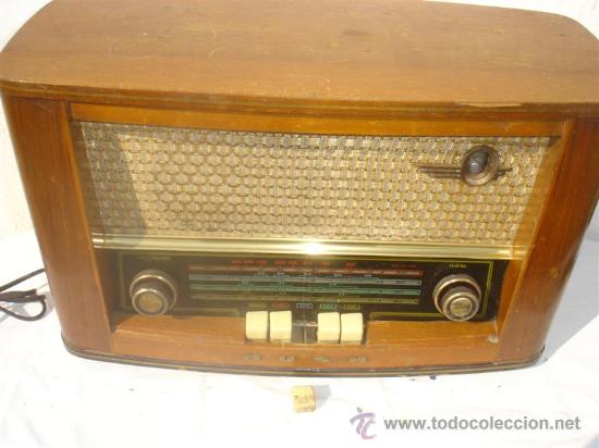 Radios de v&aacute;lvulas: radio de valvula de madera Bush - Foto 1