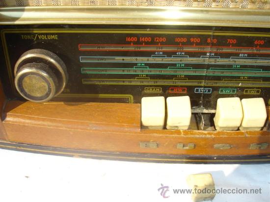 Radios de v&aacute;lvulas: radio de valvula de madera Bush - Foto 2