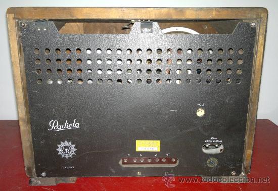Radios de v&aacute;lvulas: RADIO RADIOLA - Foto 6
