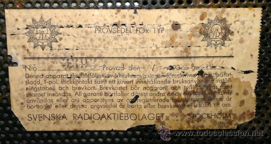 Radios de v&aacute;lvulas: RADIO RADIOLA - Foto 8
