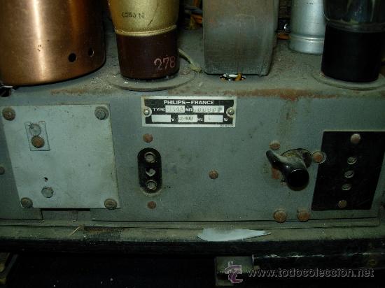 Radios de v&aacute;lvulas: Radio Philips - Foto 6