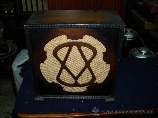 Radios de v&aacute;lvulas: Altavoz de radio - Foto 1