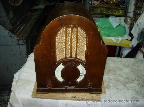 Radios de v&aacute;lvulas: Capilla MENDE Funcionando perfectamente 220v. - Foto 30
