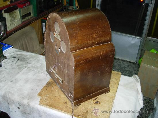 Radios de v&aacute;lvulas: Capilla MENDE Funcionando perfectamente 220v. - Foto 14