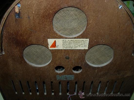 Radios de v&aacute;lvulas: Capilla MENDE Funcionando perfectamente 220v. - Foto 29