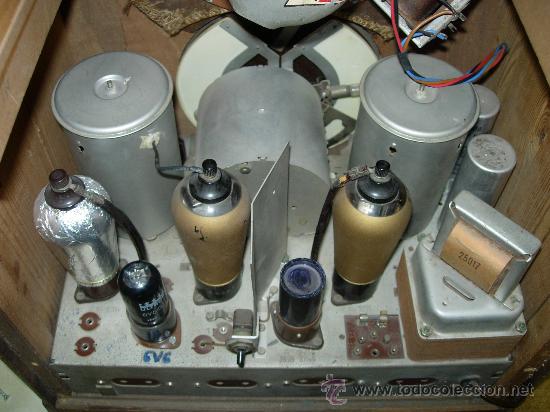 Radios de v&aacute;lvulas: Capilla MENDE Funcionando perfectamente 220v. - Foto 25