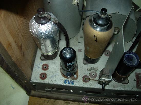 Radios de v&aacute;lvulas: Capilla MENDE Funcionando perfectamente 220v. - Foto 21