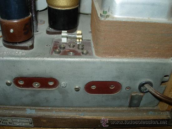 Radios de v&aacute;lvulas: Capilla MENDE Funcionando perfectamente 220v. - Foto 19