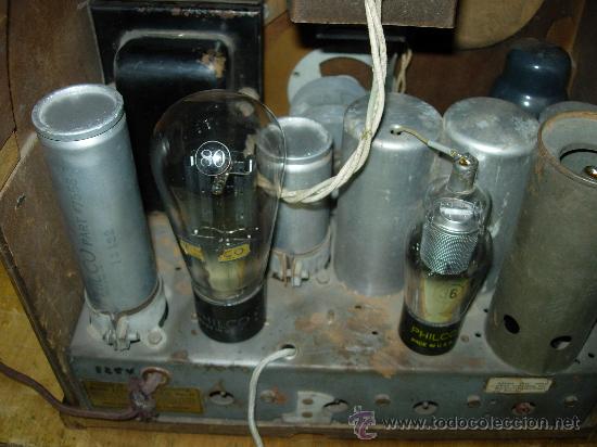 Radios de v&aacute;lvulas: Radio Philco FUNCIONANDO - Foto 9