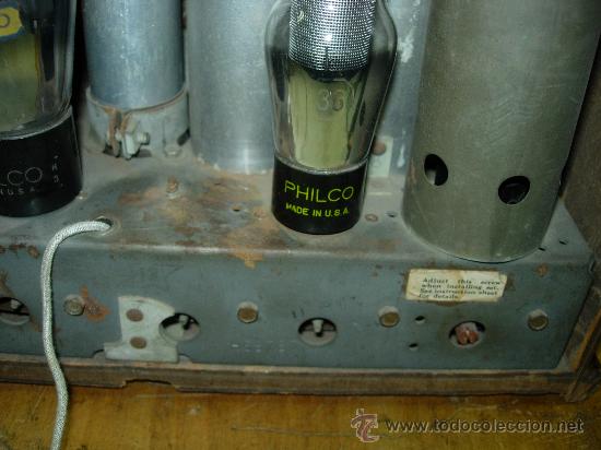 Radios de v&aacute;lvulas: Radio Philco FUNCIONANDO - Foto 6