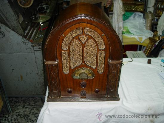 Radios de v&aacute;lvulas: Radio Capilla Atwater Kent FUNCIONANDO - Foto 2