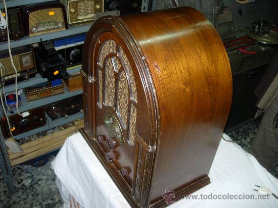 Radios de v&aacute;lvulas: Radio Capilla Atwater Kent FUNCIONANDO - Foto 4
