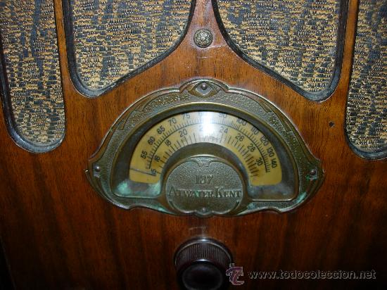 Radios de v&aacute;lvulas: Radio Capilla Atwater Kent FUNCIONANDO - Foto 7
