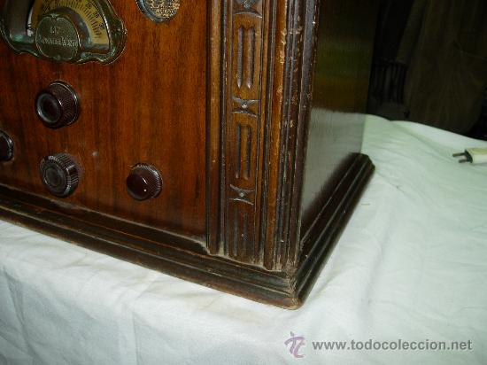 Radios de v&aacute;lvulas: Radio Capilla Atwater Kent FUNCIONANDO - Foto 10