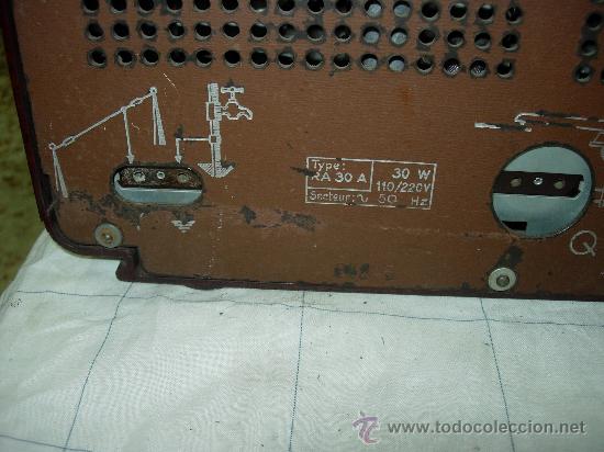 Radios de v&aacute;lvulas: Radiola RA30A - Foto 6