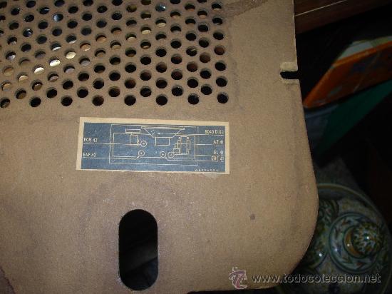 Radios de v&aacute;lvulas: Radio Philips BE325 - Foto 7
