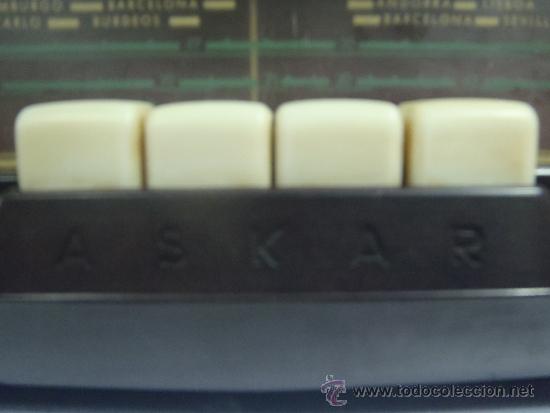 Radios de v&aacute;lvulas: RADIO DE VALVULAS FUNCIONANDO MARCA ASKAR - Foto 2