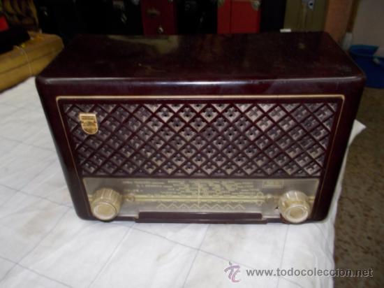 Radios de v&aacute;lvulas: Radio Philips - Foto 1