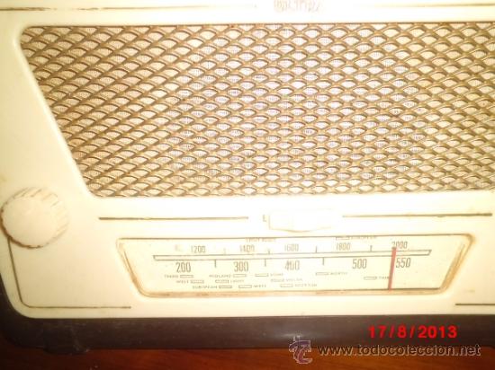 Radios de v&aacute;lvulas: RADIO ANTIGUA DE LA MARCA ULTRA - Foto 4