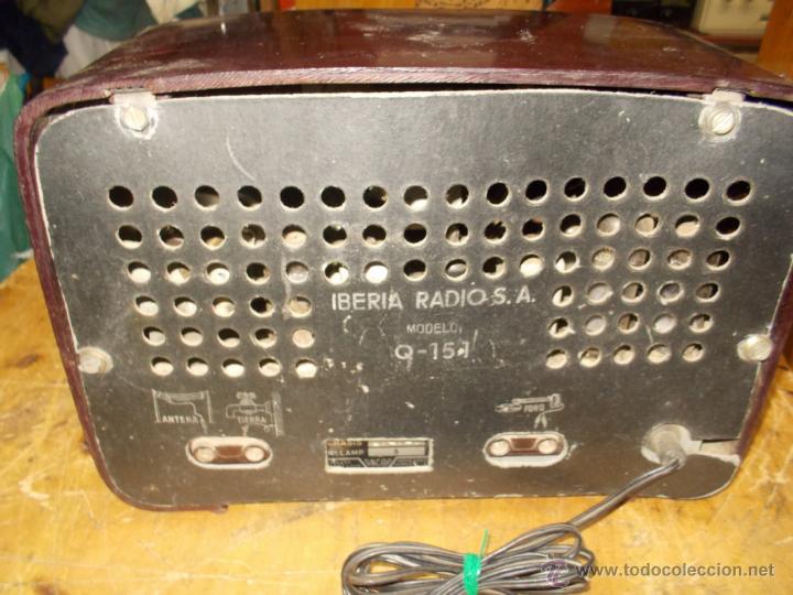 Radios de v&aacute;lvulas: Radio Iberia Q-151 - Foto 8