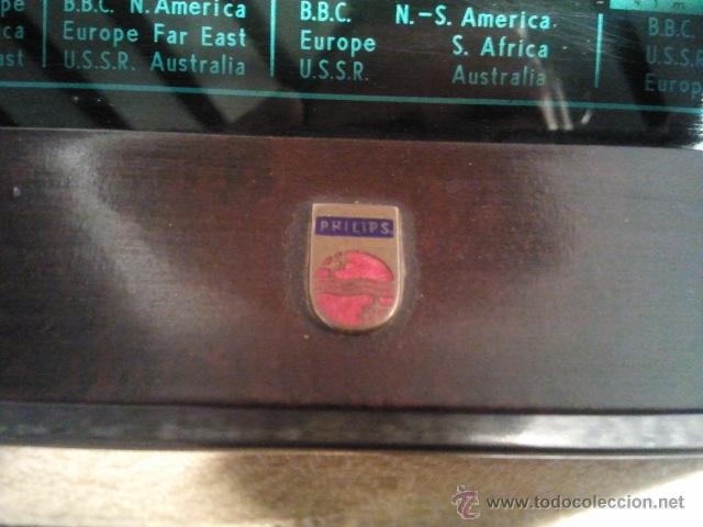 Radios de v&aacute;lvulas: Radio Philips 170A - Foto 7