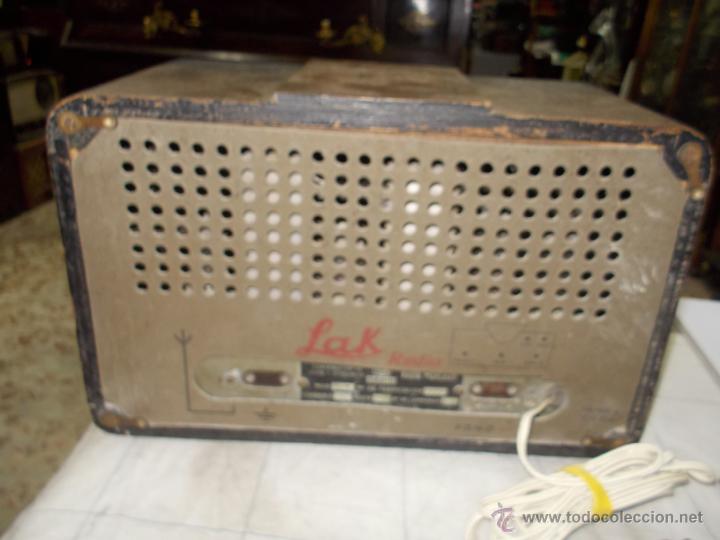 Radios de v&aacute;lvulas: Radio Lak Mod 765 - Foto 9