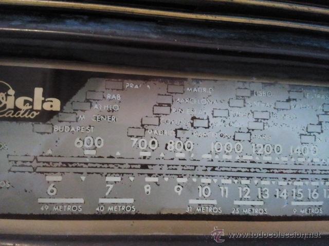 Radios de v&aacute;lvulas: Radio Invicta modelo 5207 - Foto 8