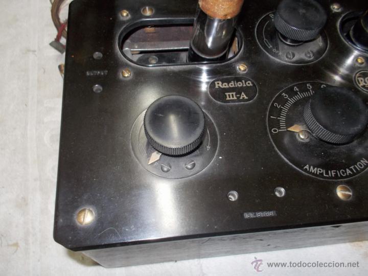 Radios de v&aacute;lvulas: Radiola IIIA - Foto 8