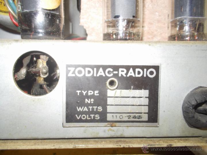 Radios de v&aacute;lvulas: Radio Zodiac - Foto 13