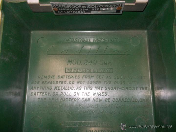 Radios de v&aacute;lvulas: Radio Cadillac - Foto 10