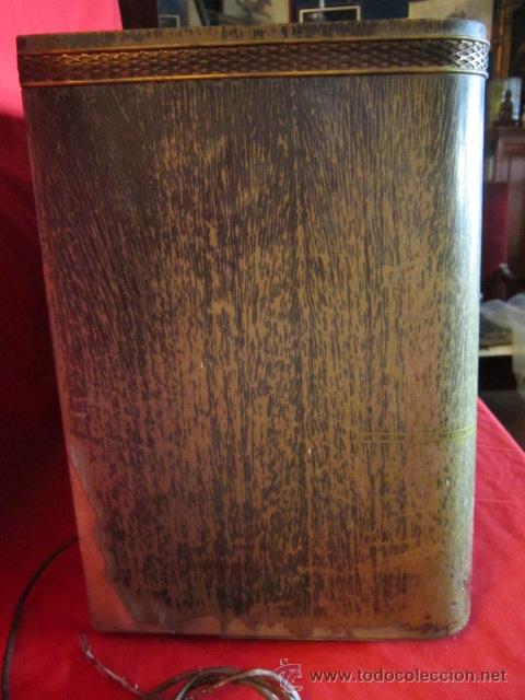 Radios de v&aacute;lvulas: Radio Guetz con caja de madera. - Foto 7