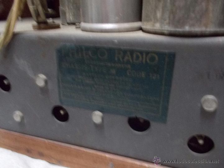 Radios de v&aacute;lvulas: Radio capilla Philco - Foto 4