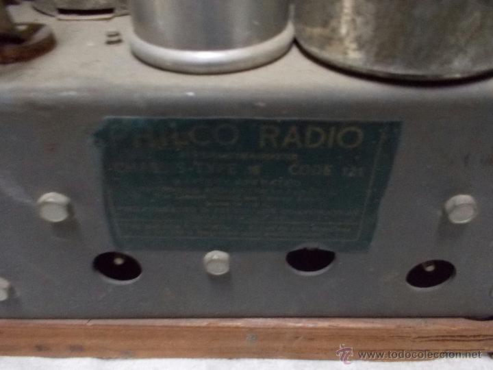 Radios de v&aacute;lvulas: Radio capilla Philco - Foto 5