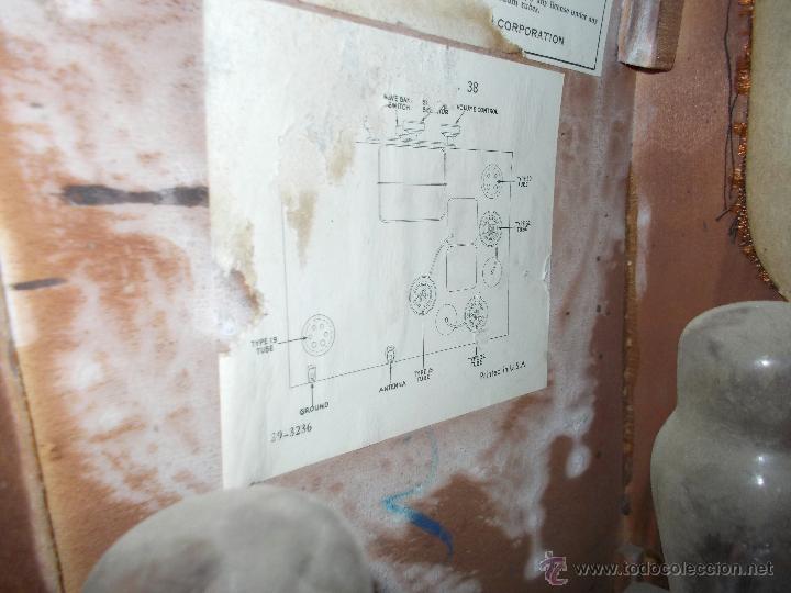 Radios de v&aacute;lvulas: Radio capilla Philco - Foto 7