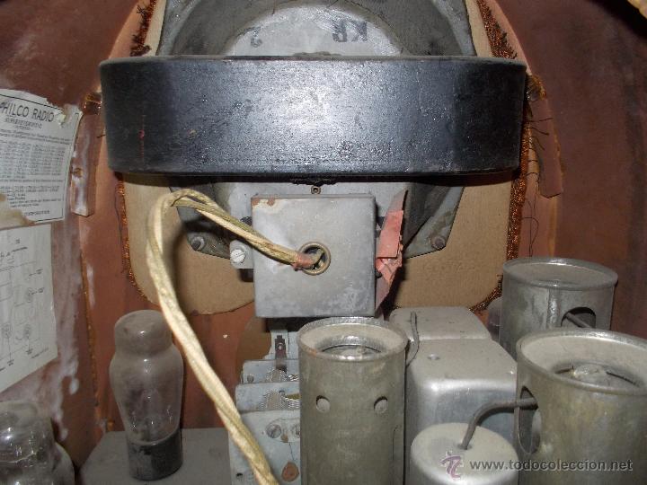 Radios de v&aacute;lvulas: Radio capilla Philco - Foto 9