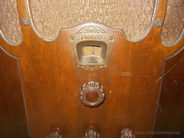 Radios de v&aacute;lvulas: Radio capilla Philco - Foto 16