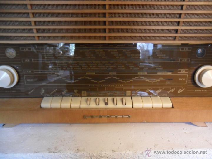 Radios de v&aacute;lvulas: RADIO DE V&Aacute;LVULAS GRUNDIG  ANTIGUA - Foto 4